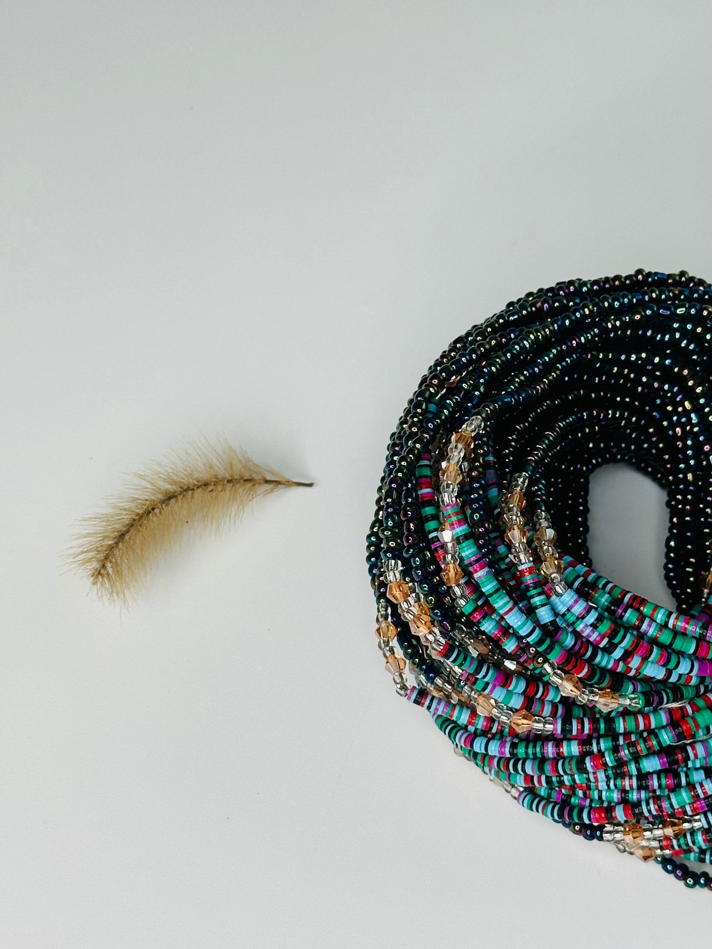 Chika Flat Tie-On Waist Beads