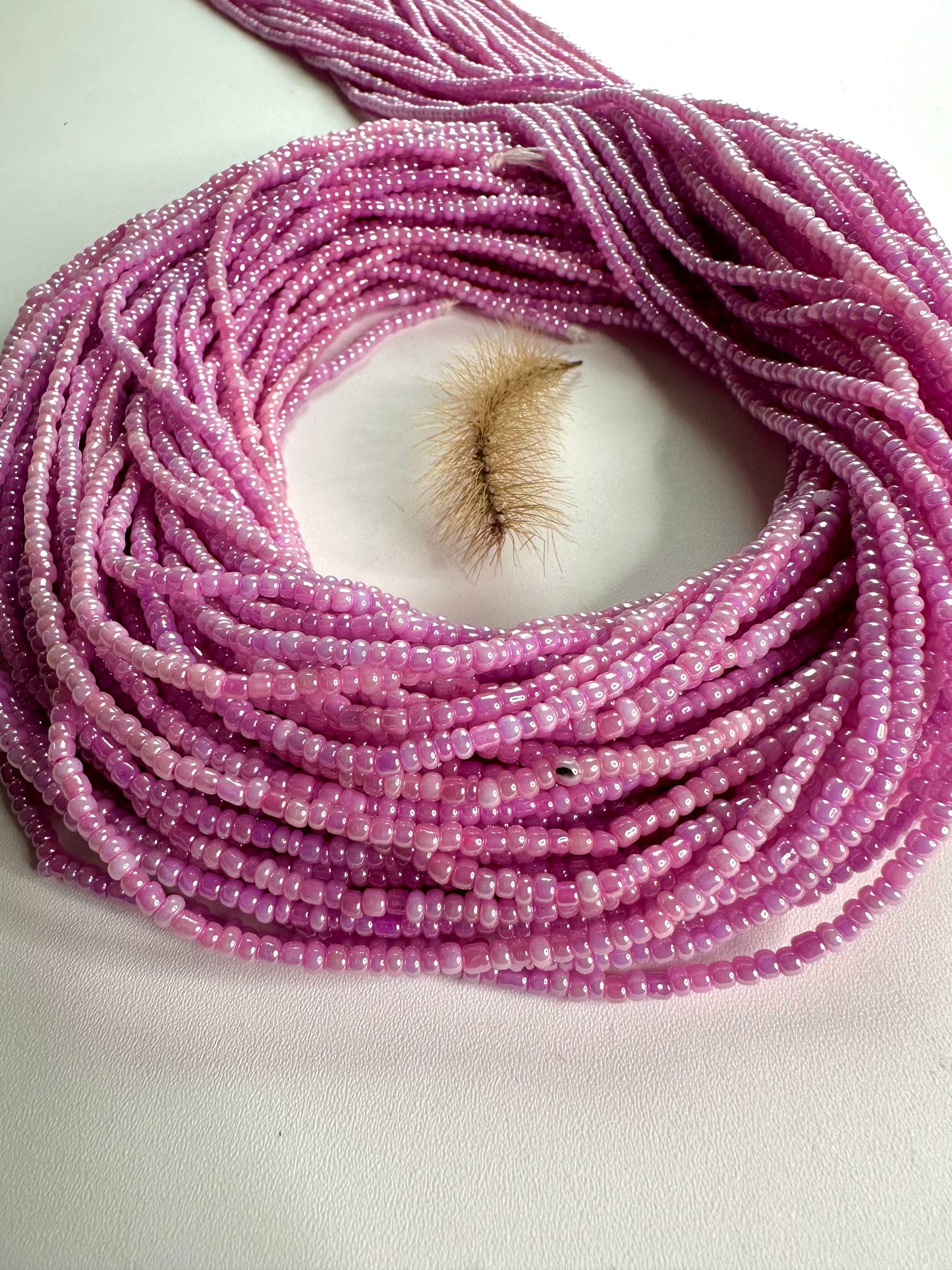 Lavender Tie-On Waist Beads