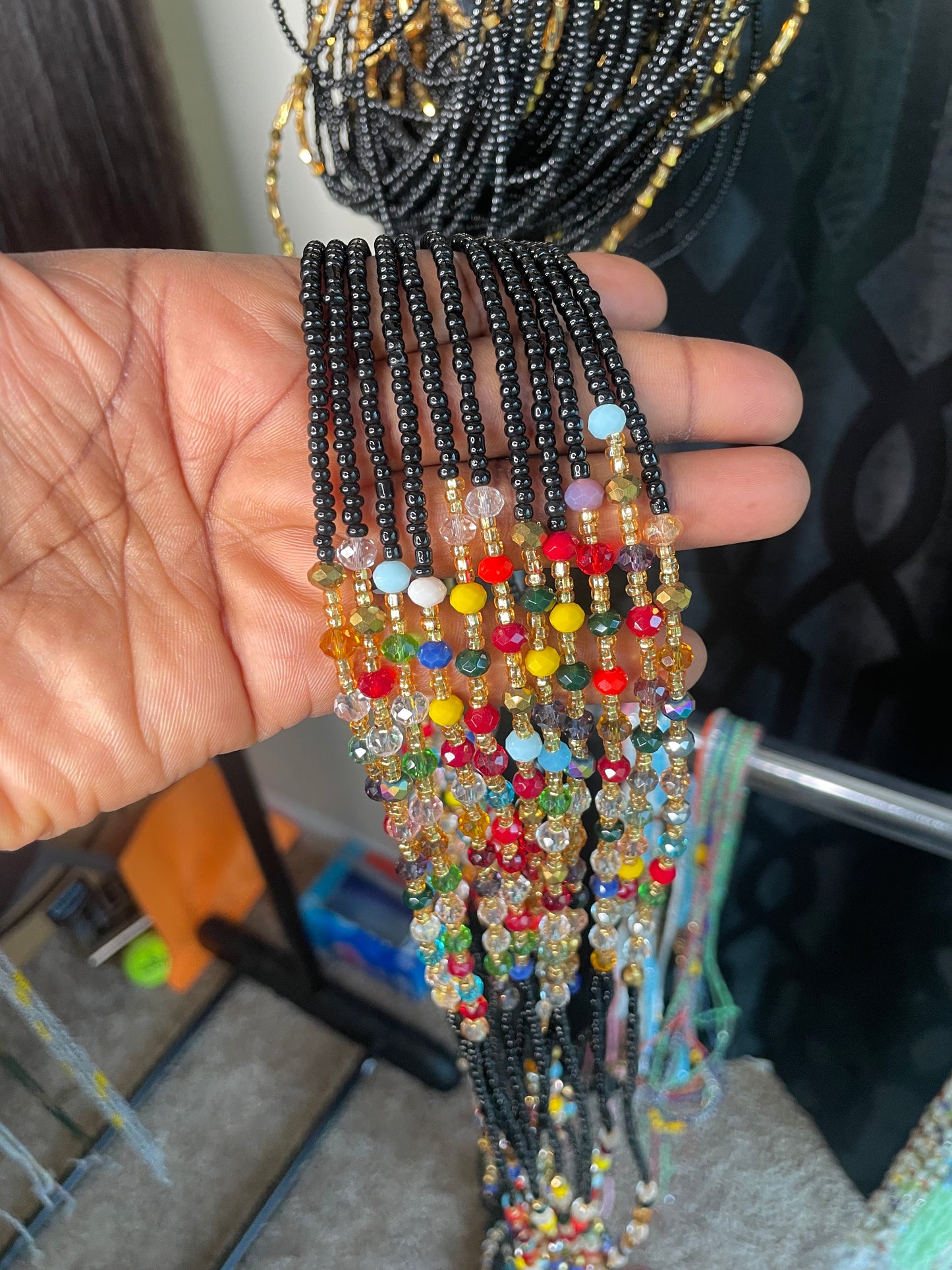 Aishatou Twist Clasp Waist Beads
